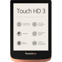 Pocketbook Touch HD 3 Copper e-grāmatu lasītājs 6 collas IPX8 SMARTlight Touch eInk