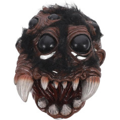 SAFIGLE Halloween Horror Mask Spider Horror Mask Realistic Scary Face Cover for Halloween Cosplay Party Costume Headwear