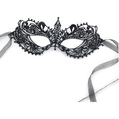 VILIA Masku maskas maskas sievietēm Seksuālas meiteņu mežģīņu acu maska Venēcijas maskarāde Ball Ball Party Mask Black