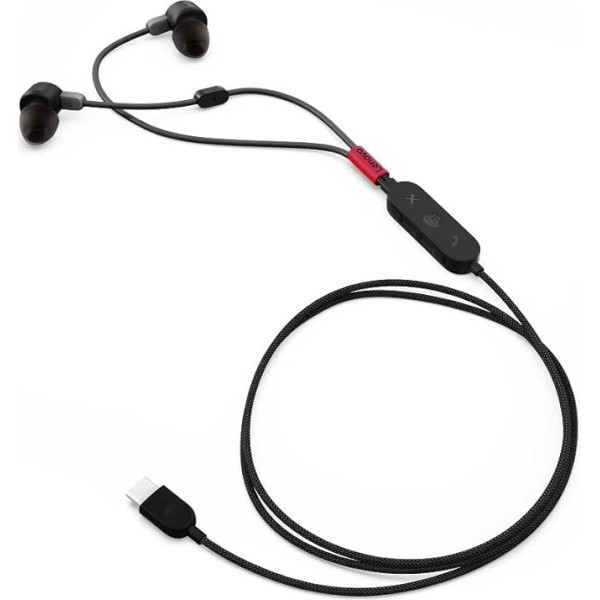 Lenovo GO USB-C ANC In-Ear austiņas, melnas