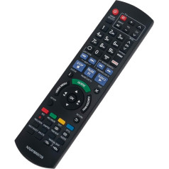 VINABTY N2QAYB000759 Rezerves tālvadības pults, kas piemērota Panasonic Blu-ray disku ierakstīšanas ierīcei DMR-BST835 DMR-BST735 DMR-BST735 DMR-BST730 DMR-BCT73 DMR-BCT83