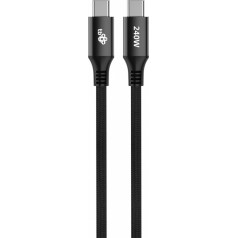 Kabeļa usb c - usb c 2m 240w melns