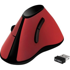 Ergonomiska vertikālā USB 2.4ghz pele