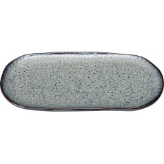 Leonardo Matera šķīvis, liels keramikas servēšanas šķīvis, kvadrātveida šķīvis Apero, uzkodu, siera u. c. pasniegšanai. 32 x 18 cm, piemērots mikroviļņu krāsnī, mazgājams trauku mazgājamā mašīnā, antracīts, 022846