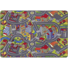 misento Play Mat Road Rug Multicoloured in Various Sizes