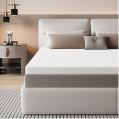 WOWTTRELAX Memory Foam Mattress Topper Small Double 3