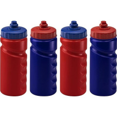 Foxberry daudzkārt lietojamas ūdens pudeles 500ml 4 Pack Hands Free Lid Leak Proof un Leak Proof Spout BPA Free Dishwasher Safe Kids School Sports Clubs