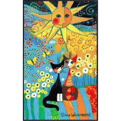 Rosina Wachtmeister durvju paklājs krāsains izmērs 75x120 cm