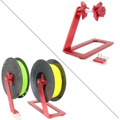 Befenybay 3D printera filamenta turētājs ar pamatni Concentric Coil Filament turētājs PLA/ABS/Nylon/Wood/TPU/Other 3D Printing Material (Concentric Coil with Base)
