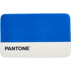 Pantone™ Vannas istabas paklājs neslīdošs atmiņas putu absorbējošs mīksts gumijas pamatni mazgājams moderns dzīvojamās istabas paklājs 80 x 50 cm zils