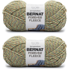 Bernat 1660616161030P02 Forever vilnas dzija, Croton Green, 280 g, 2 gab., 2 gab.