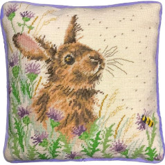 Bothy Threads Gobelēnu izšūšanas spilvenu komplekts 36 x 36 cm The Meadow THD30 Iepriekš iespiests izšūšanas attēls