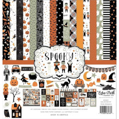 Echo Park Collection Kit 12 collu X12 collu Spooky PO284016