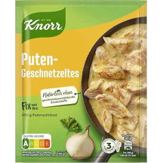 Knorr Fix garšvielu maisījums tītara gaļai šķēlēs garšīgai sagrieztai receptei bez garšu uzlabojošām piedevām 54 g 1 gab.