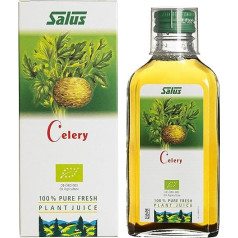 Salus 100% tīra organiskā seleriju sula no svaigiem augiem 200 ml