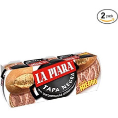 La Piara Paté Tapa Nega Iberico - 2 x 73 g pakuotė - iš viso 146 g