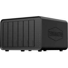 TERRAMASTER F6-424 NAS datu glabātuve ar 4 ligzdām - N95 Quad Core CPU, 8GB DDR5 RAM, 2.5GbE port X2, tīkla datu glabāšanas sistēma ar maksimālu veiktspēju uzņēmumiem (bez diska)