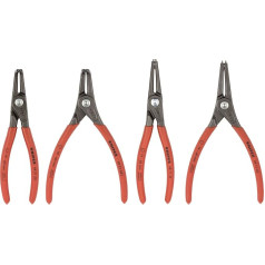 Knipex 00 20 01 V09 komplekts SRZ II četras precīzas ripsknaibles putuplasta paplātē, daudzkrāsains