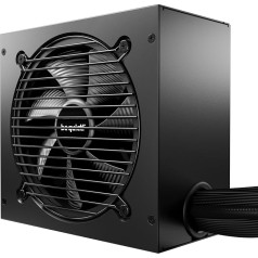 klusēt! Pure Power 12 1000W barošanas bloks, 80 Plus® Gold efektivitāte, ATX 3.1 ar pilnu PCIe 5.1 GPU atbalstu, īpaši kluss, 120 mm be quiet! Ventilators, LLC tehnoloģija