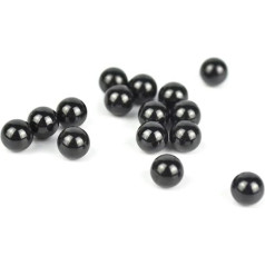 VWWJJCCRO Silīcija nitrīda keramikas lodītes 0,8 mm 1,588 mm-5 mm Si3N4 G5 Precīzijas keramikas gultņu lodītes Gludas lodītes lodīšu lodītes (1 mm)