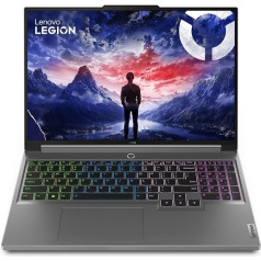 Lenovo Legion 5 Gaming Laptop | 16 Inch WQXGA 16:10 Display | 240Hz | Intel Core i9-14900HX | 16GB RAM | 1TB SSD | NVIDIA GeForce RTX 4060 TGP 140W | G-sync | QWERTZ | Grey | AI Chip LA1