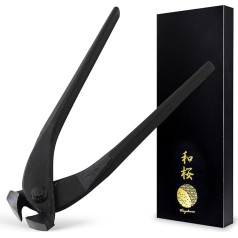 Wazakura Hanafubuki ar rokām kalti galu griešanas knaibles Ražots Japānā 210mm Kuikiri Japāņu galdniecības instrumenti - Kuikiri Black