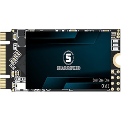 SHARKSPEED SSD 2TB M.2 2242 42 mm SATA3 cietais disks Iekšējais cietvielu disks klēpjdatoriem un galddatoriem