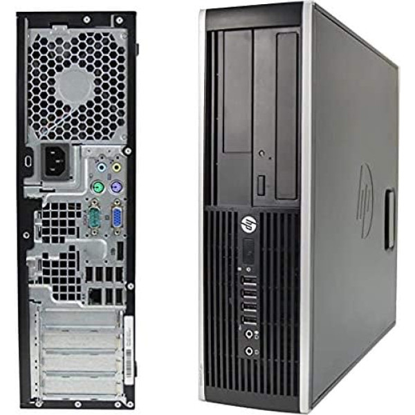 HP dators Fiksētais galddators Windows 10 Pro 2020 8000 SFF A klases Intel Core 2 Duo (atjaunots)