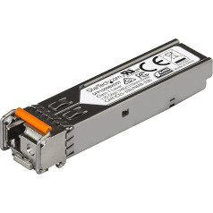 StarTech.com MSA prasībām atbilstošs gigabitu optisko šķiedru SFP transceiveris 1000Base-BX (lejupējs) - Single Mode LC LWL SFP- 10 km - 1490nmTX/1310nmRX