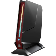 TOPGRO Mini spēļu dators Core i7-13700H, RTX4060 32GB RAM DDR5-5200MHz, 1TB PCIe4.0 SSD, 8G GDDR6 līdz 5,0 GHz, RGB Mini galddators ar Win11 Pro/WiFi6E/BT5.3/2.5G LAN/USB-C/4K@60Hz