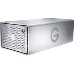 G-Technology 16 TB G-RAID ar Thunderbolt noņemama divu disku glabāšanas sistēma