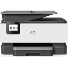 HP OfficeJet Pro 9010 daudzfunkcionālais printeris (HP Instant Ink, A4, printeris, skeneris, kopētājs, faksa aparāts, WLAN, LAN, abpusējs drukāšana, HP ePrint, Airprint, ar iekļautu 1 izmēģinājuma mēneša HP Instant Ink) bazalts