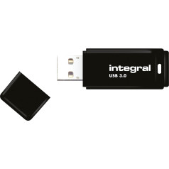 Integral 1TB melns USB 3.2 1. paaudzes īpaši ātrdarbīgs ātrās atmiņas zibatmiņas diskdziņš