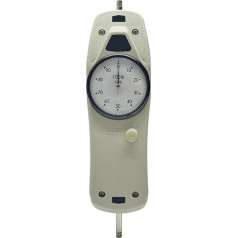MObyat 100-lb-Hand-Push-Pull-Kraftmessgerät, Push-Pull-Kraftmessgerät Mit 5 Sonden, Genauigkeit ± 0,5% (Vollausschlag)/Hohe Präzision, Für Elektrische Leitungen/Elektronik