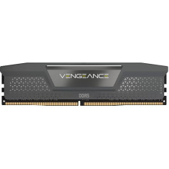 CORSAIR Vengeance DDR5 RAM 32GB (1x32GB) 5200MHz CL40-40-40-77 1.25V AMD Expo Intel XMP 3.0 galda datora atmiņa - pelēka (CMK32GX5M1B5200Z40)