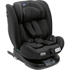 Chicco Unico Unico Evo I-izmēra bērnu sēdeklītis 0-36 kg Homologēts ECE R129/03 Isofix 360° pagriežams un nolokāms 0+/1/2/3 grupa no 0 līdz 12 gadiem Melns