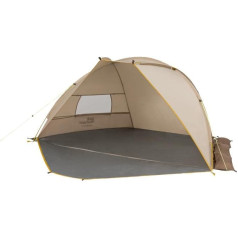 Jack Wolfskin Unisex - Pieaugušo pludmales patversme III Beach Shelter, White Pepper, viens izmērs