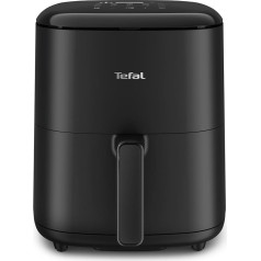 Tefal EY2458 Easy Fry Max Hot Air Fryer, 5L Capacity, 10 Automatic Cooking Programmes, Digital Touch Screen, Time/Energy Saving, Non-Stick Coating, Black, EY2458