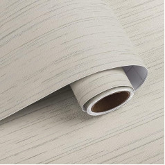 VaryPaper Tapetes Auduma izskats Bēšs 40 cm x 800 cm Plēve mēbelēm Dekoratīvā plēve Mēbeļu plēve Bēša pašlīmējoša plēve Mēbeļu līmējamās tapetes Pašlīmējošas tapetes Viesistaba