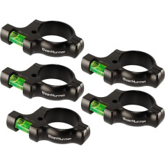 WestHunter Optic 30 mm / 25,4 mm Bubble Level tālskats precīzai šaušanai, sacensībām un medībām