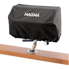 Magma A10-990JB vāks taisnstūra grilam ar 9 x 18 collu grilēšanas virsmu - Jet Black