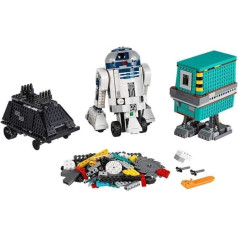 LEGO Star Wars 75253 BOOST Droid ar aplikāciju kontrolējams un programmējams robots, programmēšanas komplekts bērniem, robotu rotaļlieta