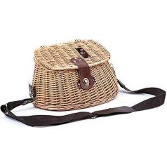 Toranysadecegumy Wicker Basket Makšķerēšanas Spoles Foreļu Bass Makšķerēšana Tackle Classic Wicker Foreļu Makšķerēšanas Spoles Makšķerēšanas Spoles Grozs