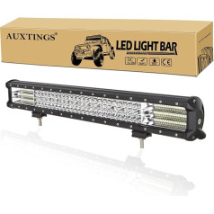 AUXTINGS 50 cm 20 collu 510 W 4 rindas 510 W 4 rindas LED Light Bar darba gaismas staru kūlis 12 V 24 V kravas automašīnas traktoram 4X4 laivai bezceļa automašīnas miglas gaisma ūdensizturīgs IP67