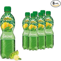 Pfanner The Green Lemon Cactus Pear in Supply Pack - tieši vārīta zaļā tēja ar citronu sulu un opunciju sulu (6 x 500ml)