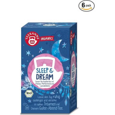 Teekanne Organics Sleep & Dream, 6 gabaliņu iepakojums