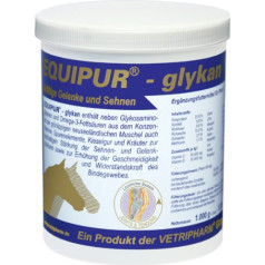 Vetripharm Equipur Glykan 1 kg skārda