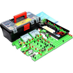 NOALED Electrical Physics Science Lab DIY Circuit Kit Electricity and Magnetism Experiment Physics Classroom Experiment Equipment