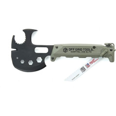 Ārpus tīkla rīki OGT-SA110 Survival Axe Elite Multitool-Army Green