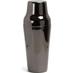 French Shaker kokteiļu šeikeris 750 ml Lacari Original Stainless Steel Cocktail Shaker Parīzes kokteiļu šeikeris kokteiļiem Krāsa: melna French Cocktail Shaker Cheers Club